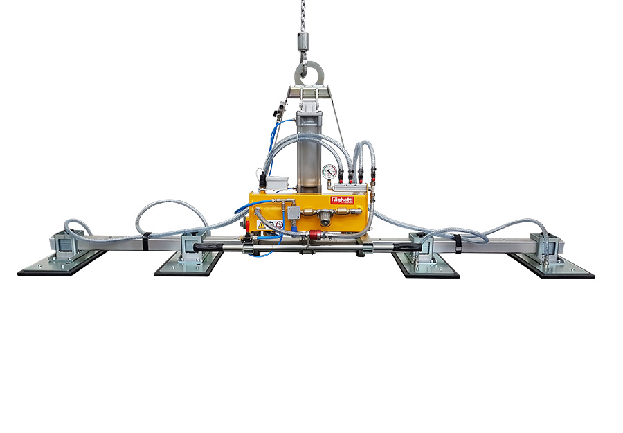 Vacuum lifter specific for handling countertops